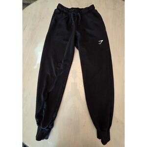 Gymshark Women's Black Jogger Pant SZ XS Loungewear Training